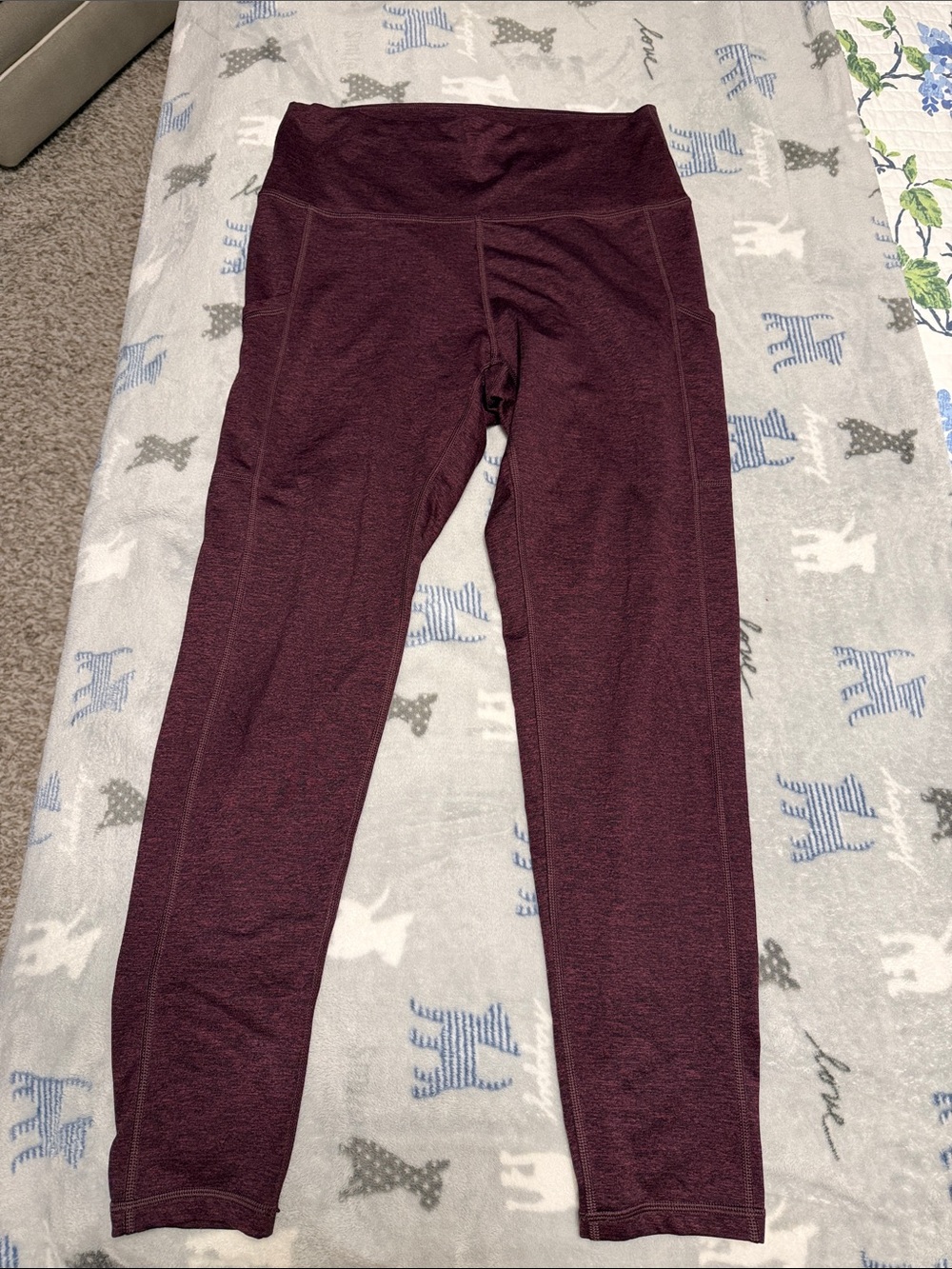 aerie Plum High-Rise Leggings